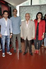 Ramesh Sippy, Kiran Juneja, Rohan Sippy, Ayushman Khurana at Nautanki film first look in Cinemax, Mumbai on 6th Feb 2013 (47).JPG