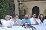 Amitabh Bachchan, Jaya Bachchan, Aishwarya Rai, Abhishek Bachchan pledge their support towards the girl child through Plan India at his home on 9th Feb 2013 (38).JPG
