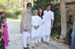 Amitabh Bachchan, Jaya Bachchan, Aishwarya Rai, Abhishek Bachchan pledge their support towards the girl child through Plan India at his home on 9th Feb 2013 (44).JPG