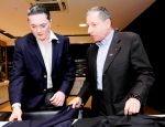 Mr Singhania and Mr Todt at The Raymond Shop.jpg