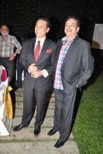 Shatrughan Sinha, Danny Denzongpa at Anjan Shrivastav son_s wedding reception in Mumbai on 10th Feb 2013 (58).JPG