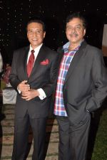 Shatrughan Sinha, Danny Denzongpa at Anjan Shrivastav son_s wedding reception in Mumbai on 10th Feb 2013 (61).JPG