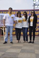 Neha Dhupia, Farah Khan, Huma Qureshi, Arbaaz Khan at Walk for the Love of Shiksha promotions in Mumbai on 12th Feb 2013 (48).JPG