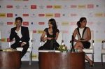 Richa Chadda, Ileana Dcruz, Ayushmann Khurrana at the Launch of Filmfare special award issue in Novotel, Mumbai on 12th Feb 2013 (48).JPG