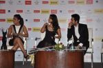 Richa Chadda, Ileana Dcruz, Ayushmann Khurrana at the Launch of Filmfare special award issue in Novotel, Mumbai on 12th Feb 2013 (53).JPG