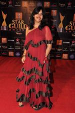 Ekta Kapoor at Star Guild Awards red carpet in Mumbai on 16th Feb 2013 (105).JPG