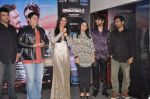 Sonakshi Sinha, Sajid Khan, Siddharth Roy Kapoor, Vashu Bhagnani, Sunidhi Chauhan at the launch of Himmatwala_s item number in Mumbai on 22nd Feb 2013 (67).JPG
