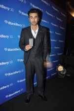 Ranbir Kapoor launches Blackberry Z10 in India in Grand, Hyatt, Mumbai on 25th Feb 2013 (42).JPG