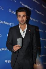 Ranbir Kapoor launches Blackberry Z10 in India in Grand, Hyatt, Mumbai on 25th Feb 2013 (43).JPG