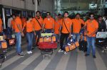 Ritesh Deshmukh, Genelia D Souza with Team Veer Marathi returns from Ranchi in Mumbai on 25th Feb 2013 (3).JPG