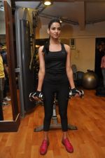 Sonal Chauhan promotes 3G at her personal gym in Mumbai on 4th March 2013 (32).JPG