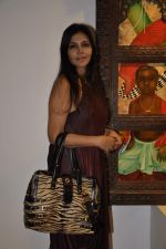 Nisha Jamwal at Anjolie Ela Menon exhibits in ICIA, Mumbai on 11th March 2013 (72).JPG