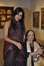 Nisha Jamwal at Anjolie Ela Menon exhibits in ICIA, Mumbai on 11th March 2013 (79).JPG