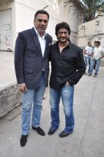 Arshad Warsi, Boman Irani on the sets of Nach Baliye 5 in Filmistan, Mumbai on 12th March 2013 (18).JPG