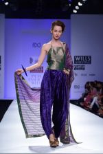 Model walks the ramp for Nikasha Show at Wills Lifestyle India Fashion Week 2013 Day 1 in Mumbai on 13th March 2013 (102).JPG