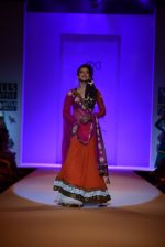 Gauhar Khan walks the ramp for Joy Mitra Show at Wills Lifestyle India Fashion Week 2013 Day 3 in Mumbai on 15th March 2013 (47).JPG
