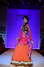 Gauhar Khan walks the ramp for Joy Mitra Show at Wills Lifestyle India Fashion Week 2013 Day 3 in Mumbai on 15th March 2013 (63).JPG