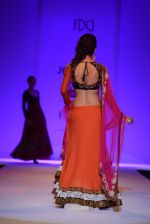 Gauhar Khan walks the ramp for Joy Mitra Show at Wills Lifestyle India Fashion Week 2013 Day 3 in Mumbai on 15th March 2013 (71).JPG