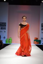 Model walks the ramp for Ekru Show at Wills Lifestyle India Fashion Week 2013 Day 3 in Mumbai on 15th March 2013 (51).JPG