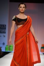 Model walks the ramp for Ekru Show at Wills Lifestyle India Fashion Week 2013 Day 3 in Mumbai on 15th March 2013 (54).JPG