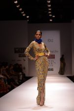 Model walks for Chandrani, Mrinalini, Dhruv-Pallavi Show at Wills Fashion Week 2013 Day 5 on 17th March  (46).JPG