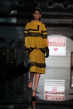 Model walks the ramp for Manish Arora Show Garnd Finale at Wills Lifestyle India Fashion Week 2013 Day 5 in Mumbai on 17th March (165).JPG