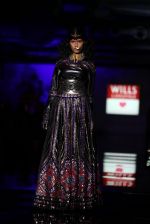 Model walks the ramp for Manish Arora Show Garnd Finale at Wills Lifestyle India Fashion Week 2013 Day 5 in Mumbai on 17th March (417).JPG