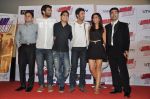 Aditya Roy Kapur, Ayan Mukerji, Ranbir Kapoor, Deepika Padukone, Karan Johar  at the launch of yeh jawaani hai deewani in PVR, Juhu, Mumbai on 19th March 2013 (65).JPG