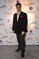 Karan Johar at the launch of Christian Louboutin store launch in Fort, Mumbai on 20th March 2013 (70).JPG