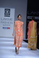 Model walk the ramp for Rehane Show at Lakme Fashion Week 2013 Day 1 in Grand Hyatt, Mumbai on 22nd March 2013 (9).JPG
