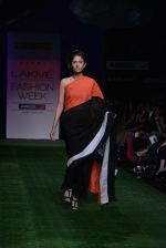 Model walk the ramp for Shivan Naresh Show at Lakme Fashion Week 2013 Day 1 in Grand Hyatt, Mumbai on 22nd March 2013 (47).JPG