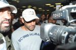 Salman Khan snapped at airport in Mumbai on 24th March 2013 (30).JPG