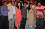 Dharmendra, Sunny Deol, Bobby Deol,Neha Sharma, Kristina Akheeva, Johnny Lever at Yamla Pagla Deewana 2 launch in Sunny Super Sound, Juhu, Mumbai on 28th March 2013 (55).JPG