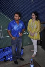 Sachin Tendulkar with Mumbai Indians at Smash event in Mumbai on 28th March 2013 (9).JPG