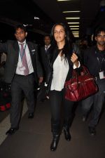Neha Dhupia leave for TOIFA in Mumbai on 1st April 2013 (1).JPG