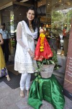 Sayali Bhagat unviels Temple Jewelry Collection by Popley & Sons in Mumbai on 9th April 2013 (4).JPG