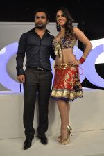 Sachiin J Joshi and Sunny Leone at the shoot of Sachiin J Joshi_s XXX Energy Drink by Viiking Ventures 2.jpg