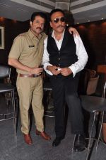 Anil Kapoor, Jackie Shroff snapped at media interviews for TV channels in Cest La Vie, Mumbai on 17th April 2013 (24).JPG