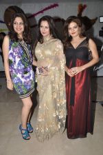 Poonam Dhillon, Sheeba  at Poonam Dhillon_s birthday bash and production house launch with Rohit Verma fashion show in Mumbai on 17th April 2013 (94).JPG
