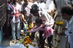 Priyanka Chopra visits spotboy_s funeral in Malad, Mumbai on 23rd April 2013 (14).JPG