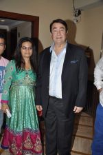 Randhir Kapoor at Aditya Raj Kapoor film Parents mahurat in Raheja Classique on 27th April 2013 (63).JPG