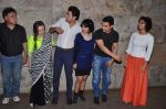 Imran KHan, Avantika Malik, Aamir Khan, Kiran Rao at Qayamat Se Qaymat tak screening in Mumbai on 29th April 2013 (49).JPG
