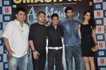 Aditya Roy Kapur, Shraddha Kapoor, Bhushan Kumar, Mohit Suri at Aashiqui 2 success bash in Escobar, Mumbai on 30th April 2013 (74).JPG