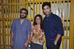 Dibakar Banerjee, Zoya Akhtar, Karan Johar at Bombay Talkies screening in Ketnav, Mumbai on 30th April 2013 (63).JPG
