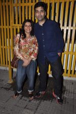 Karan Johar, Zoya Akhtar at Bombay Talkies screening in Ketnav, Mumbai on 30th April 2013 (23).JPG