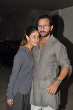 Saif Ali Khan, Kareena Kapoor at go goa gone screening in Lightbox, Mumbai on 9th May 2013 (12).JPG