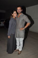 Saif Ali Khan, Kareena Kapoor at go goa gone screening in Lightbox, Mumbai on 9th May 2013 (13).JPG