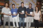 Sushant Singh Rajput, Raj Kumar Yadav, Siddharth Roy Kapur, Abhishek Kapoor at Kai po che DVD launch in Infinity Mall, Mumbai on 10th May 2013 (71).JPG