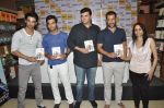 Sushant Singh Rajput, Raj Kumar Yadav, Siddharth Roy Kapur, Abhishek Kapoor at Kai po che DVD launch in Infinity Mall, Mumbai on 10th May 2013 (76).JPG