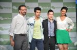 Varun Dhawan and Parineeti Chopra launch WeChat in India in Taj Colaba, Mumbai on 14th May 2013 (57).JPG
